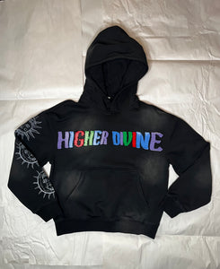 BLACK “CYCLE OF LIFE” HOODIE