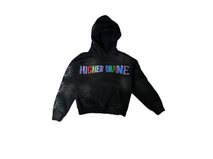 BLACK “CYCLE OF LIFE” HOODIE