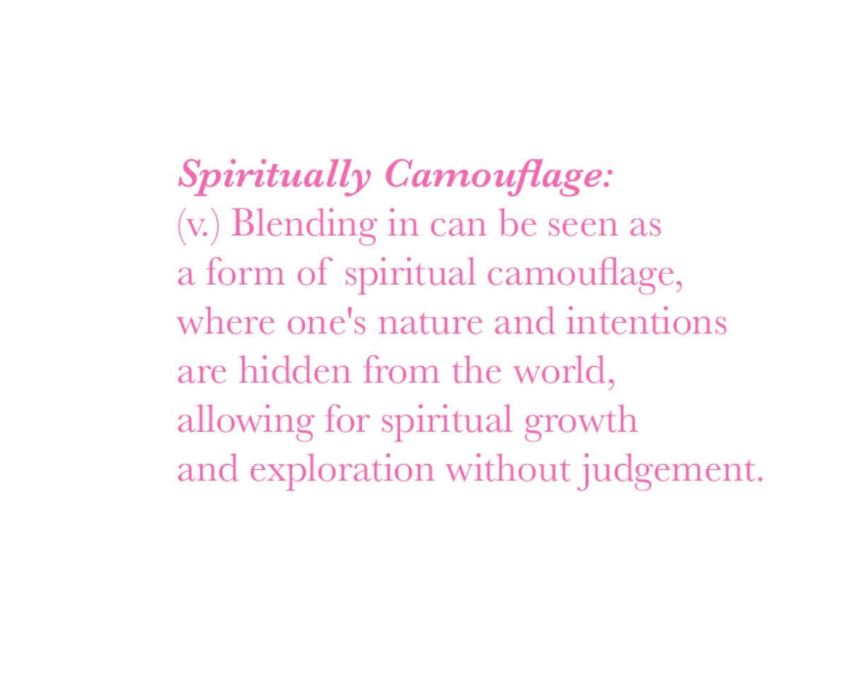 SPIRITUAL CAMOUFLAGE(petite)