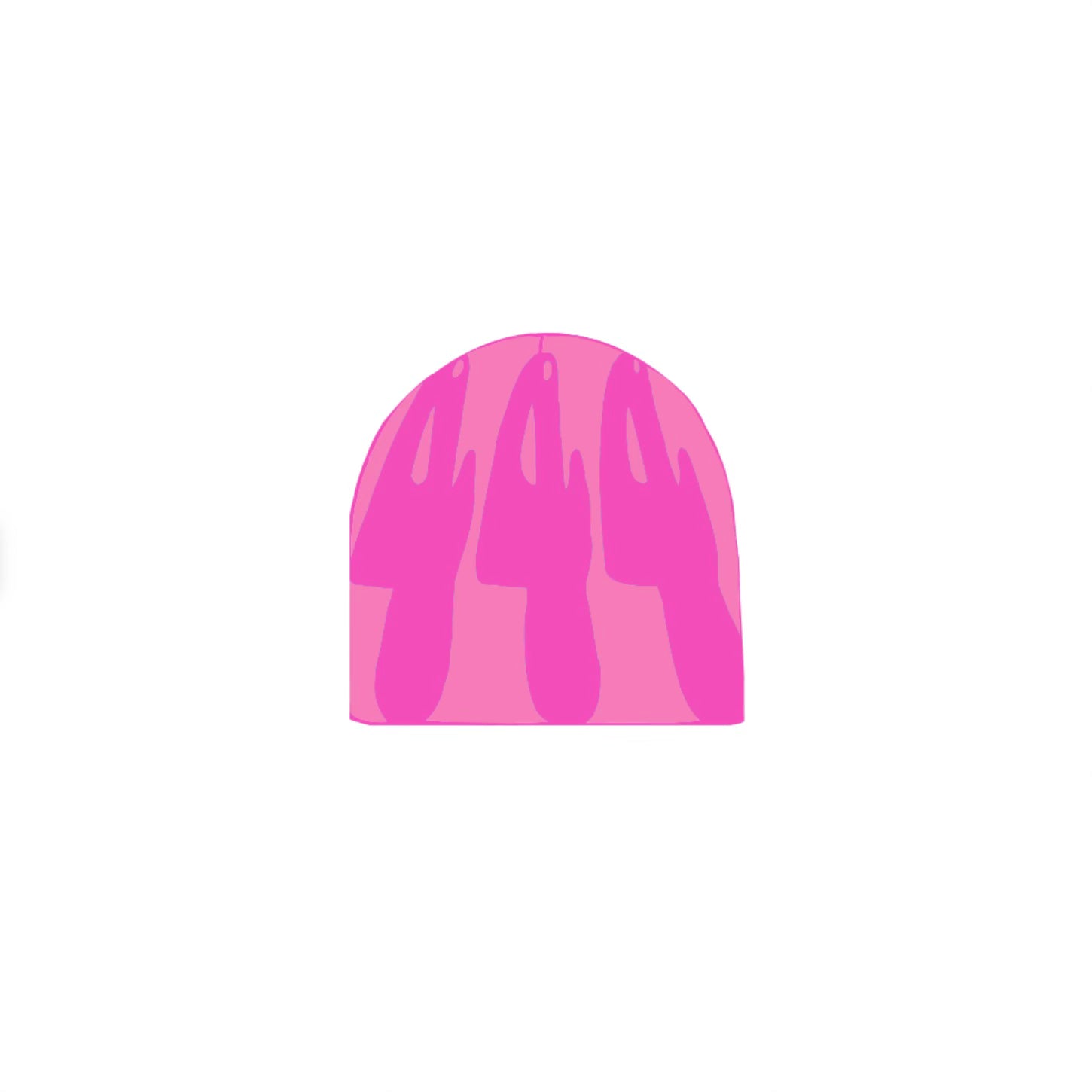 Reversible 444 Pink Beanie