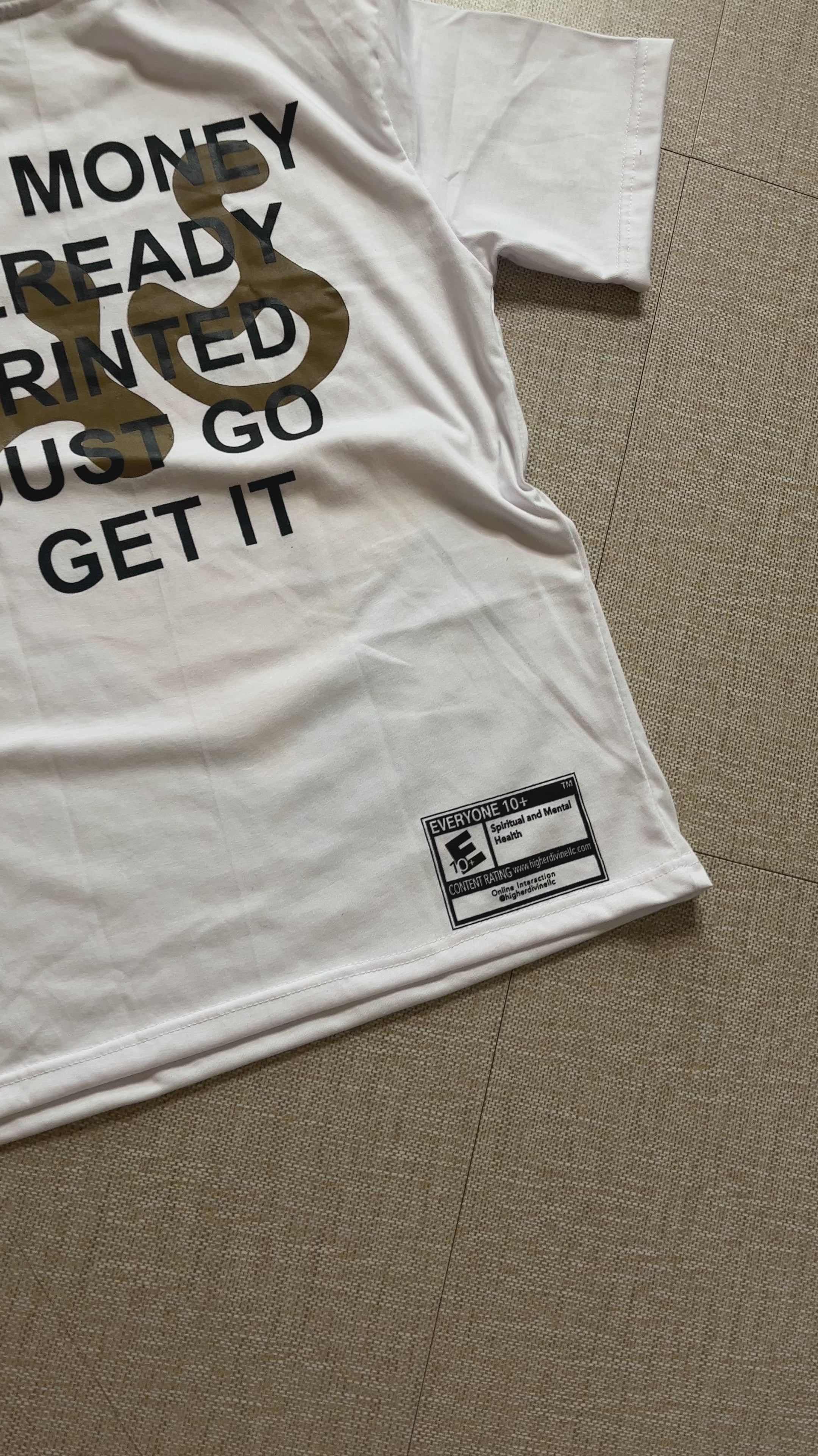 EDDY "GET MONEY” TEE